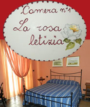 camera La rosa Letizia | Room The rose Joy