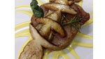 filetto di vitello con funghi porcini e fonduta