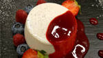 pannacotta alle fragole